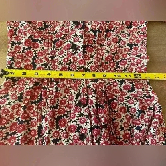 Free People floral fit and flare dress - Picture 9 of 11